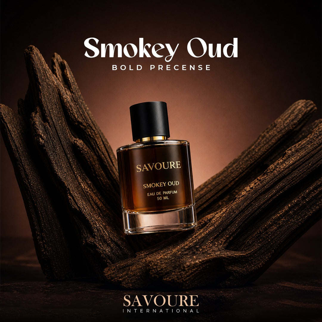 Smokey Oud Unisex EDP Spray – Rich Smoky Oud Luxury Scent 50ML